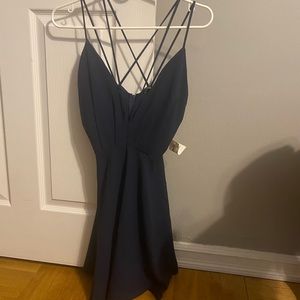 NWT navy blue cocktail dress